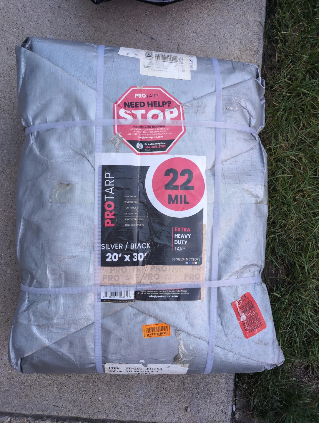 ProTarp 22 Mil Heavy Duty Tarp 20' x 30'