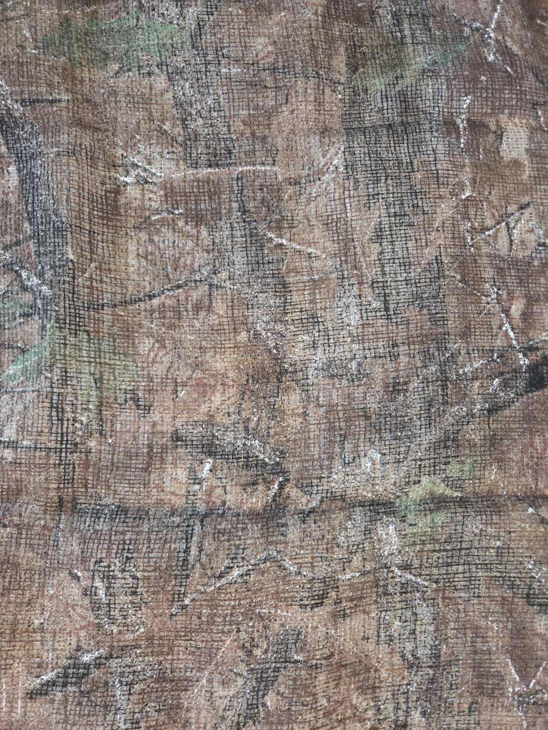Burlap camo hunting blind - photo 2