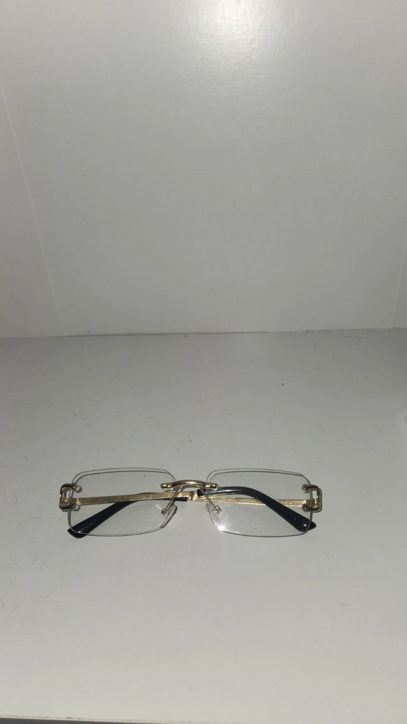 Cartier Rimless Glasses Gold