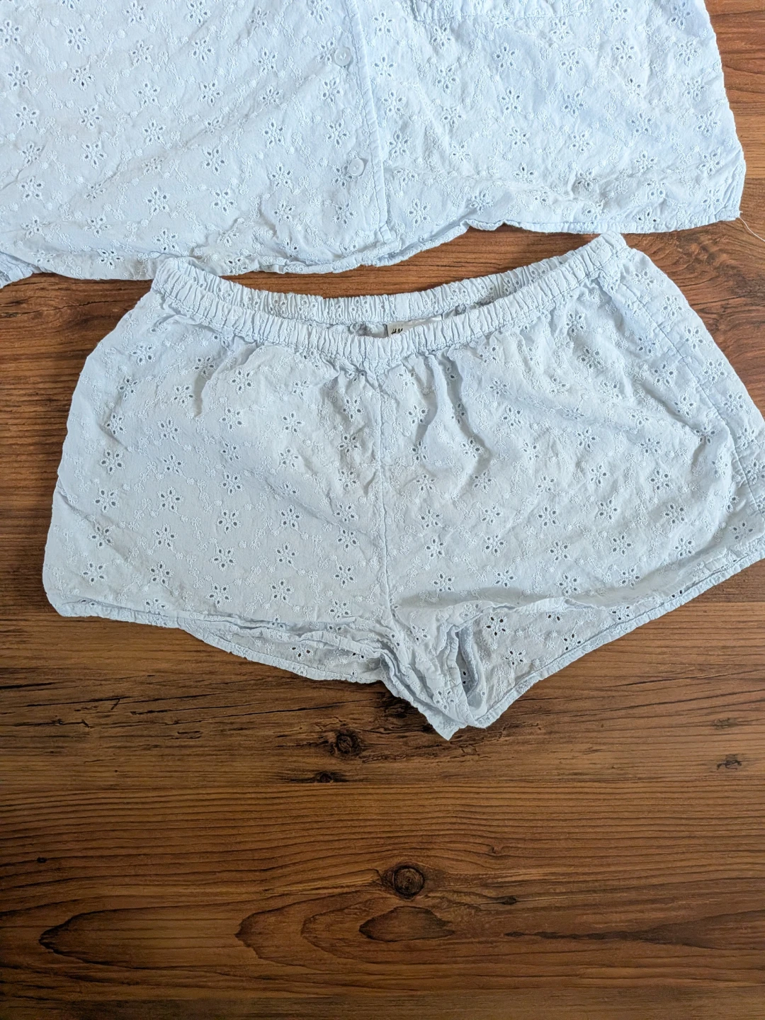 🏈H&M Eyelet Pajama Set - Size XS - photo 2