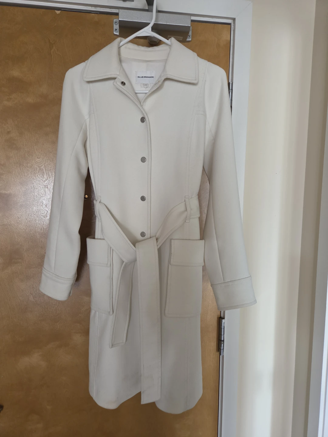 Club Monaco Off-White  Coat - photo 3