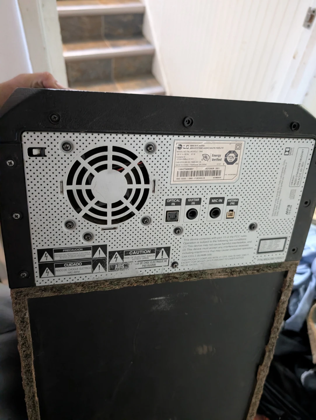 LG XBOOM ON9 Mini Hi-Fi Audio System - photo 2