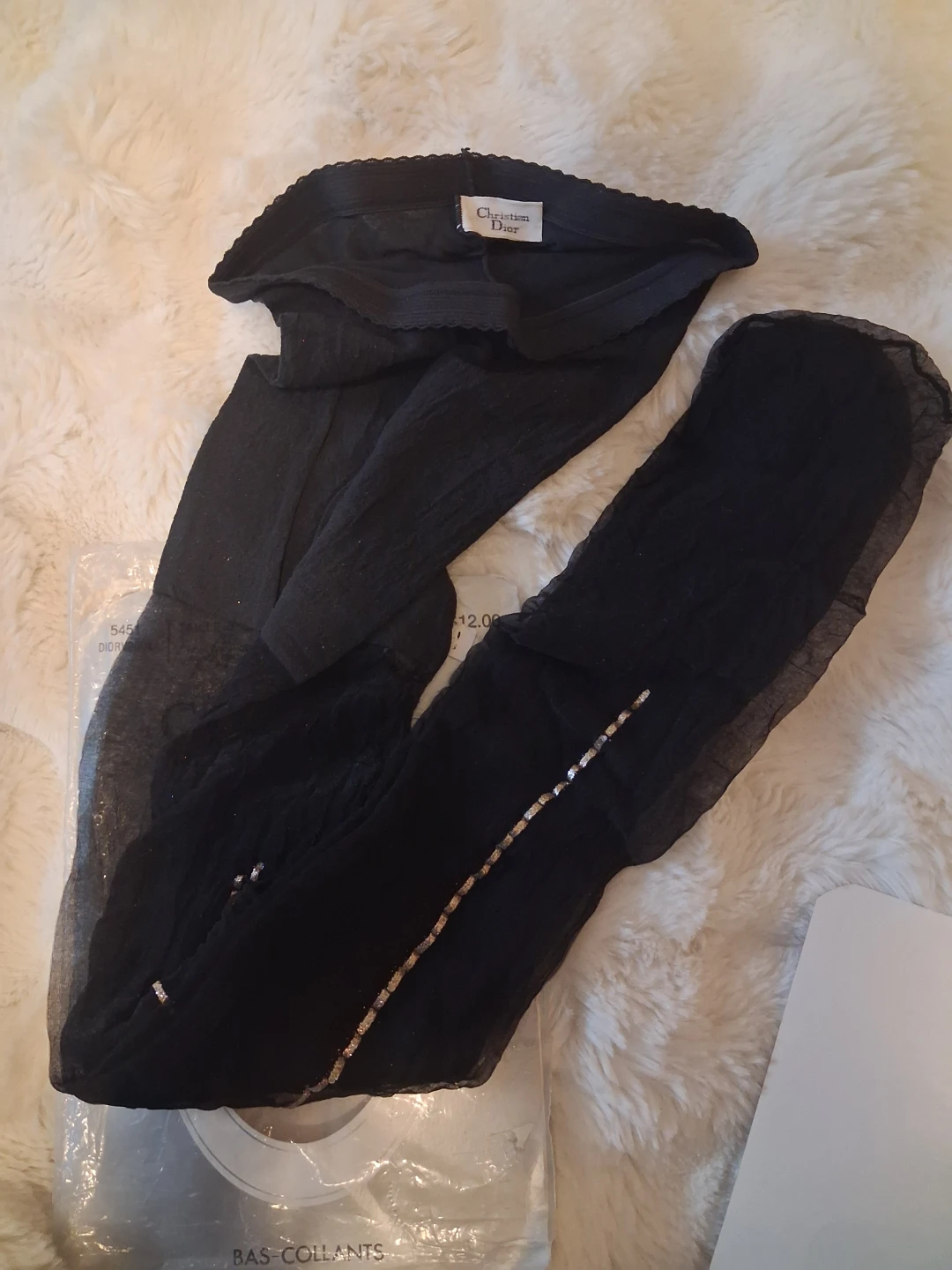 Christian Dior Diorvogue Pantyhose Black Orchid - photo 2