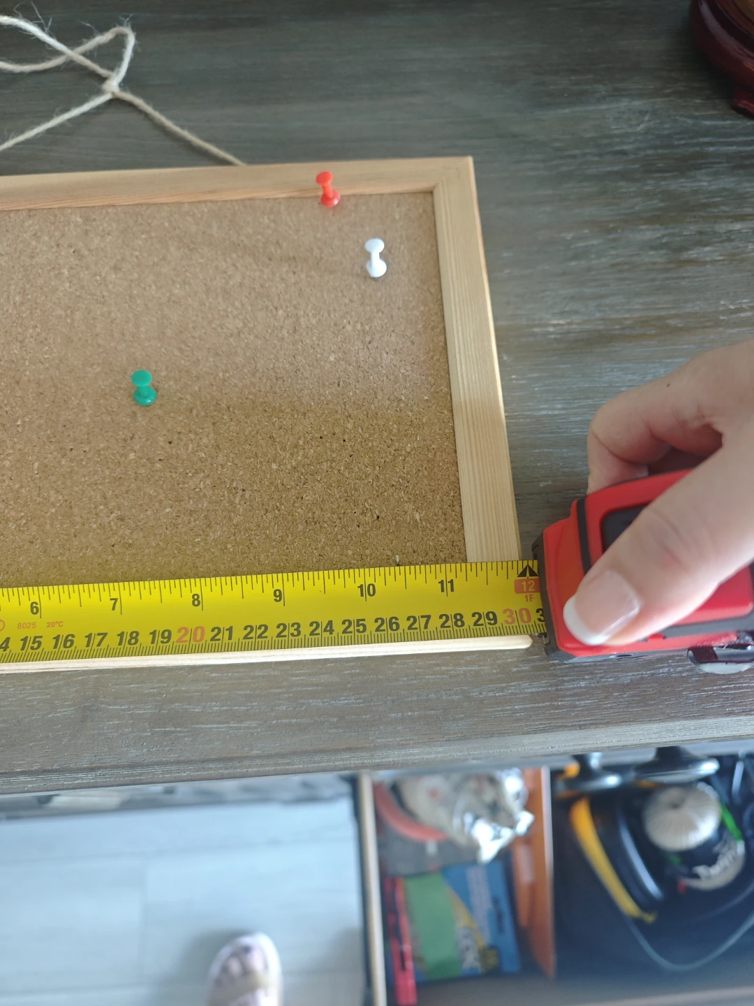 Cork Bulletin Board with Wooden Frame - photo 3