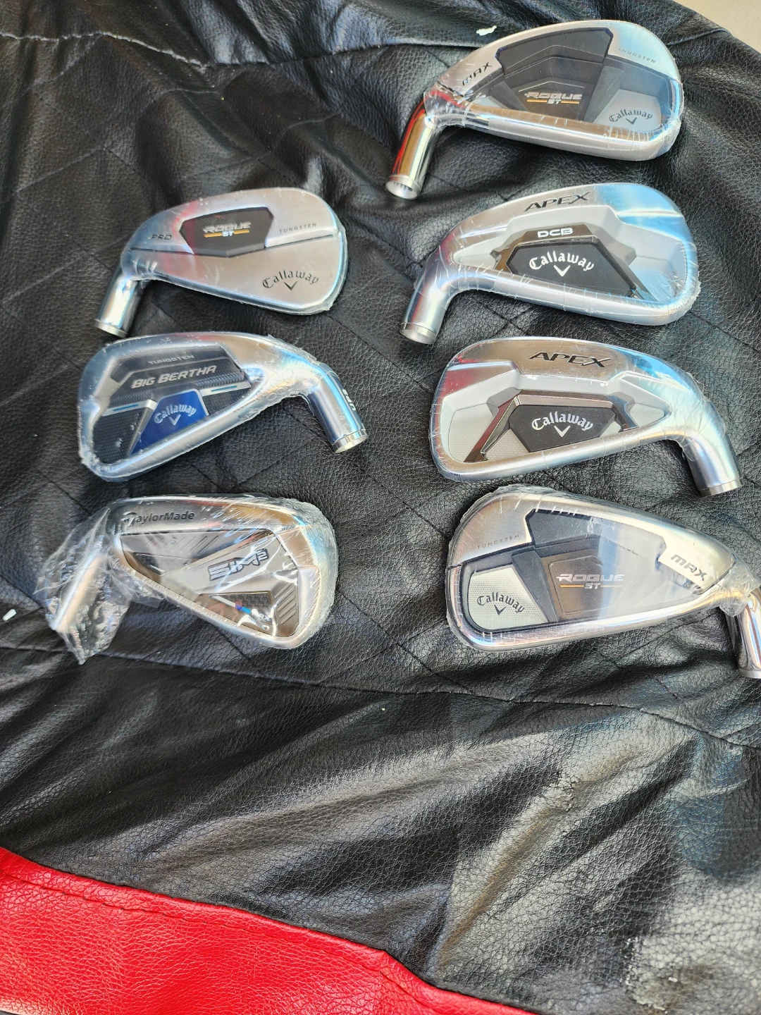 Assorted Golf Iron Club Heads