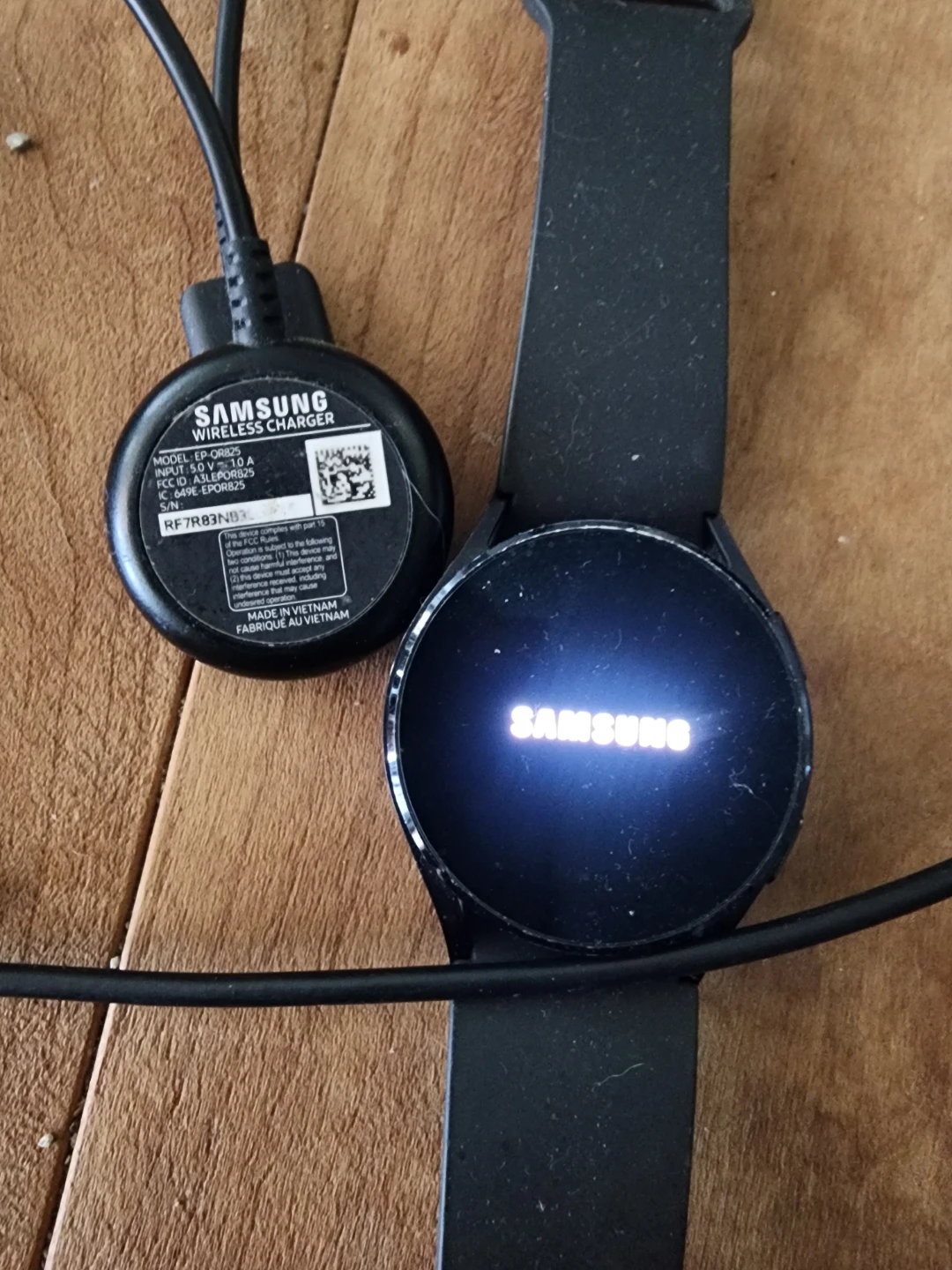 Samsung Galaxy Watch4 (SM-R860) with Charger - photo 2