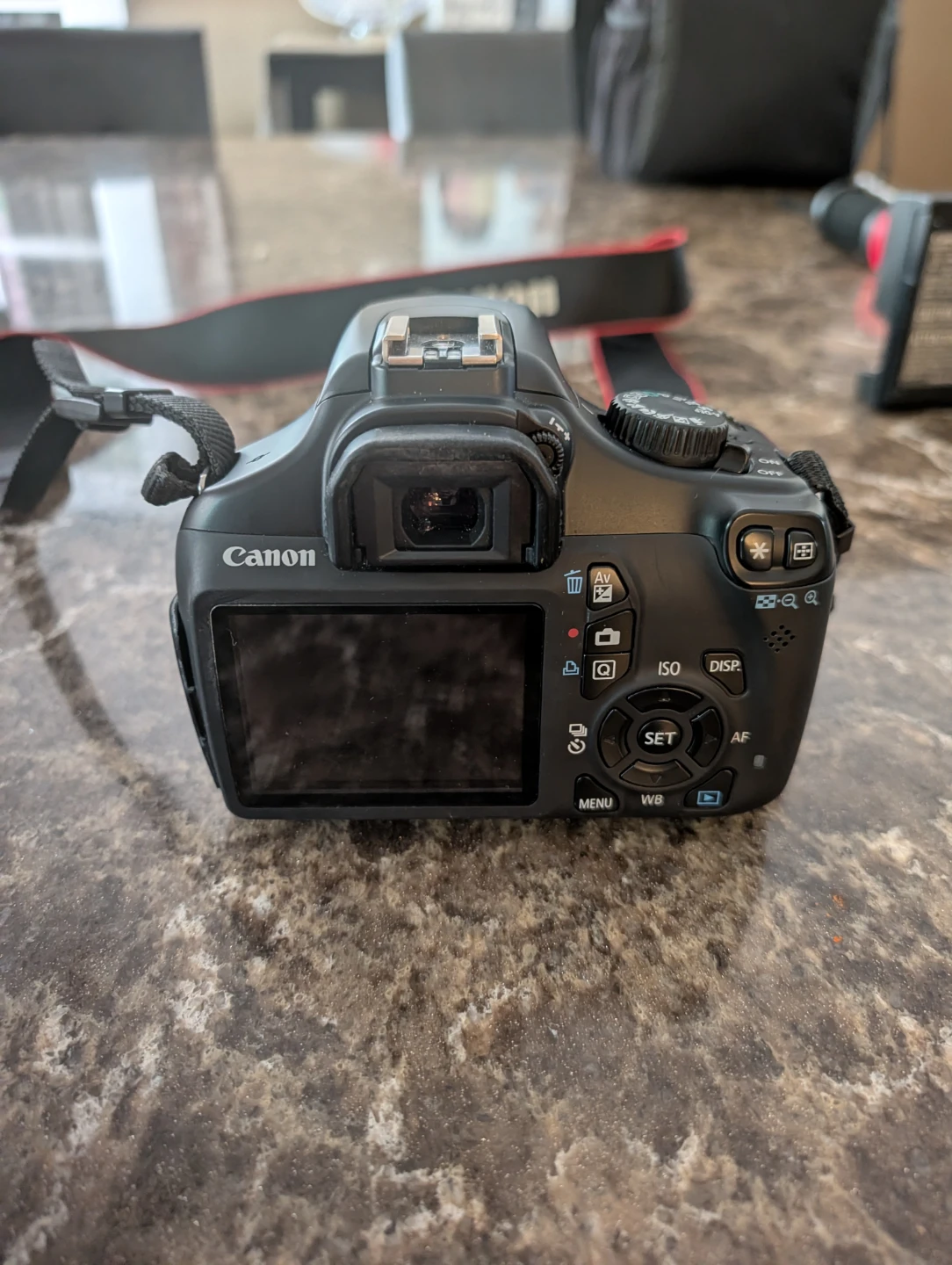 Canon EOS Rebel T3 Digital Camera with Charger and Strap - photo 2