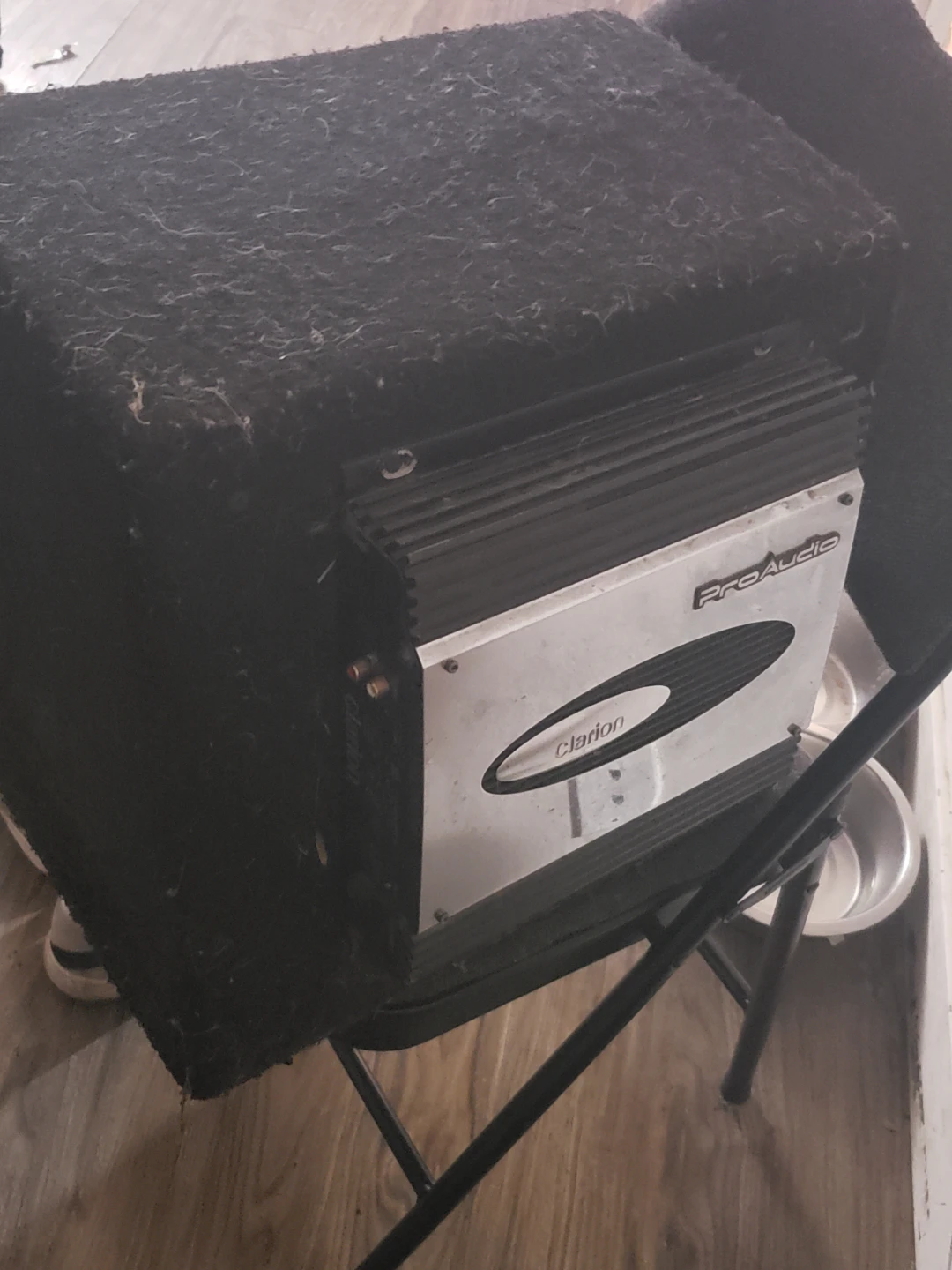 Hertz Subwoofer with Clarion ProAudio Amplifier - photo 2