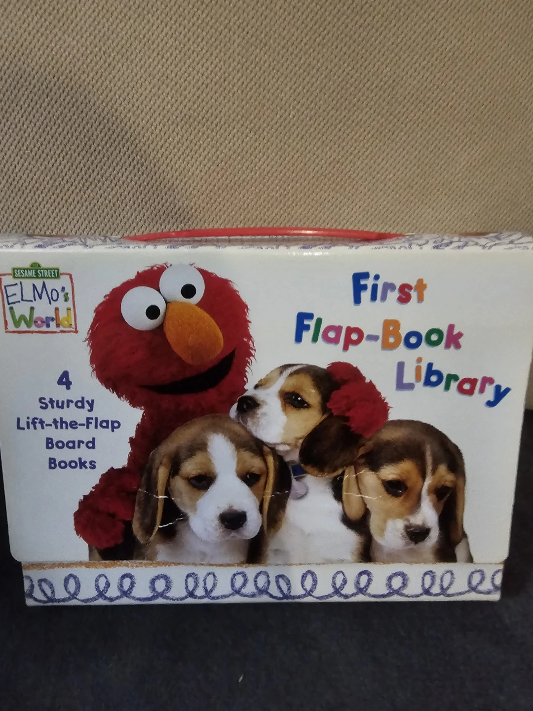 Sesame Street Elmo's World First Flap-Book Library