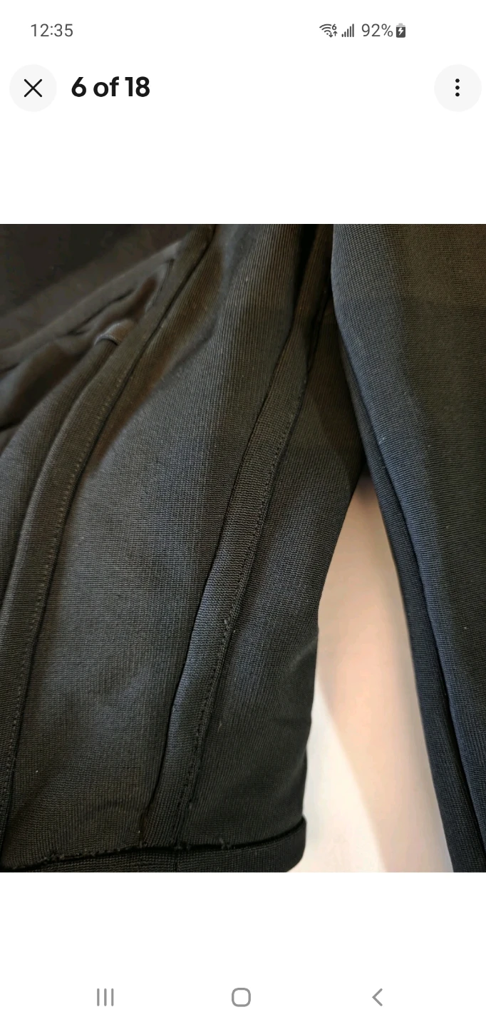 Authenic Versace Cropped Jacket Zip up (size 2 XS) - photo 5