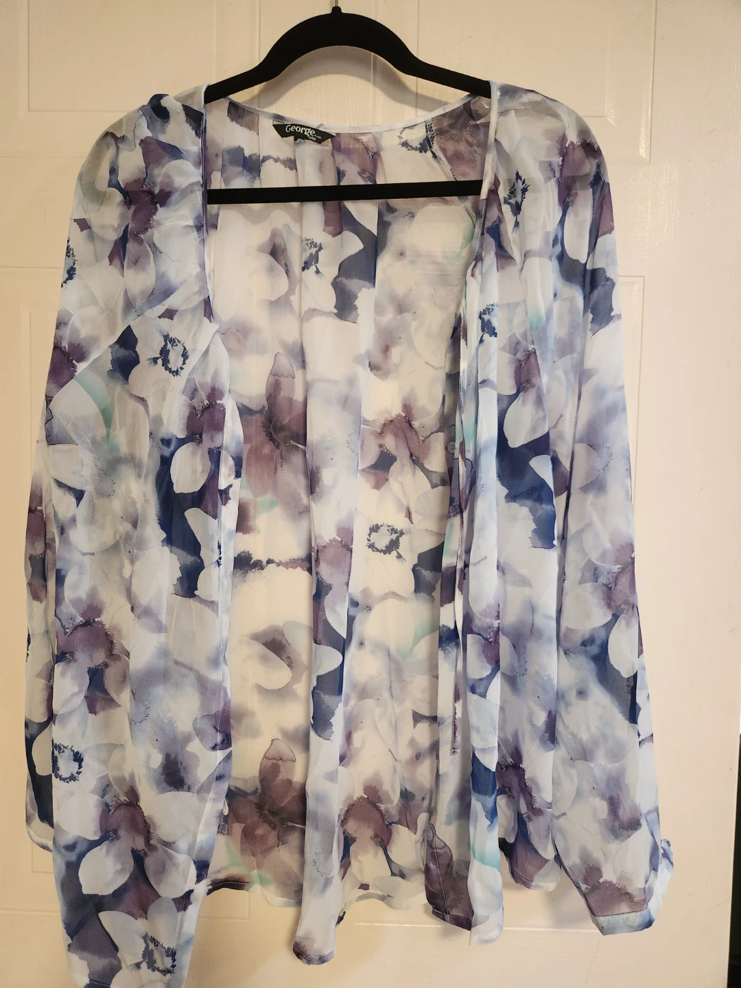 George floral print cardigan