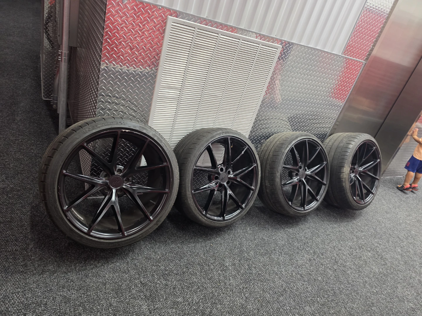 Niche M117 Misano Satin Black Wheels 19x8.5 - photo 3