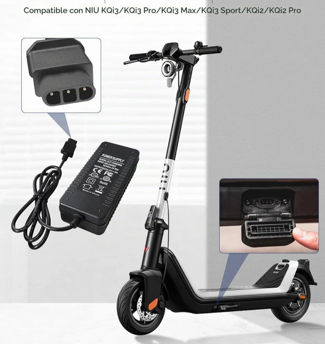 NIU Electric Scooter Power Adapter Charger - photo 4