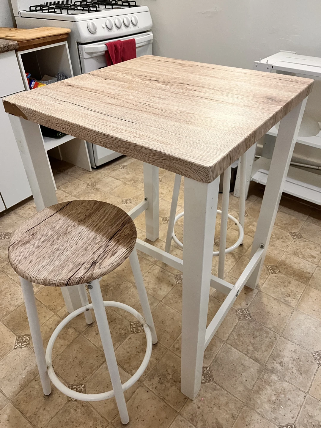 Kitchen Table and Stool Set