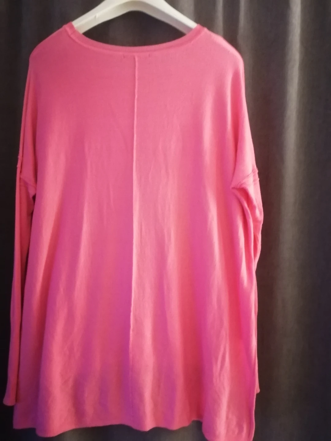 Pink Long Sleeve Knit Sweater (L) - photo 5