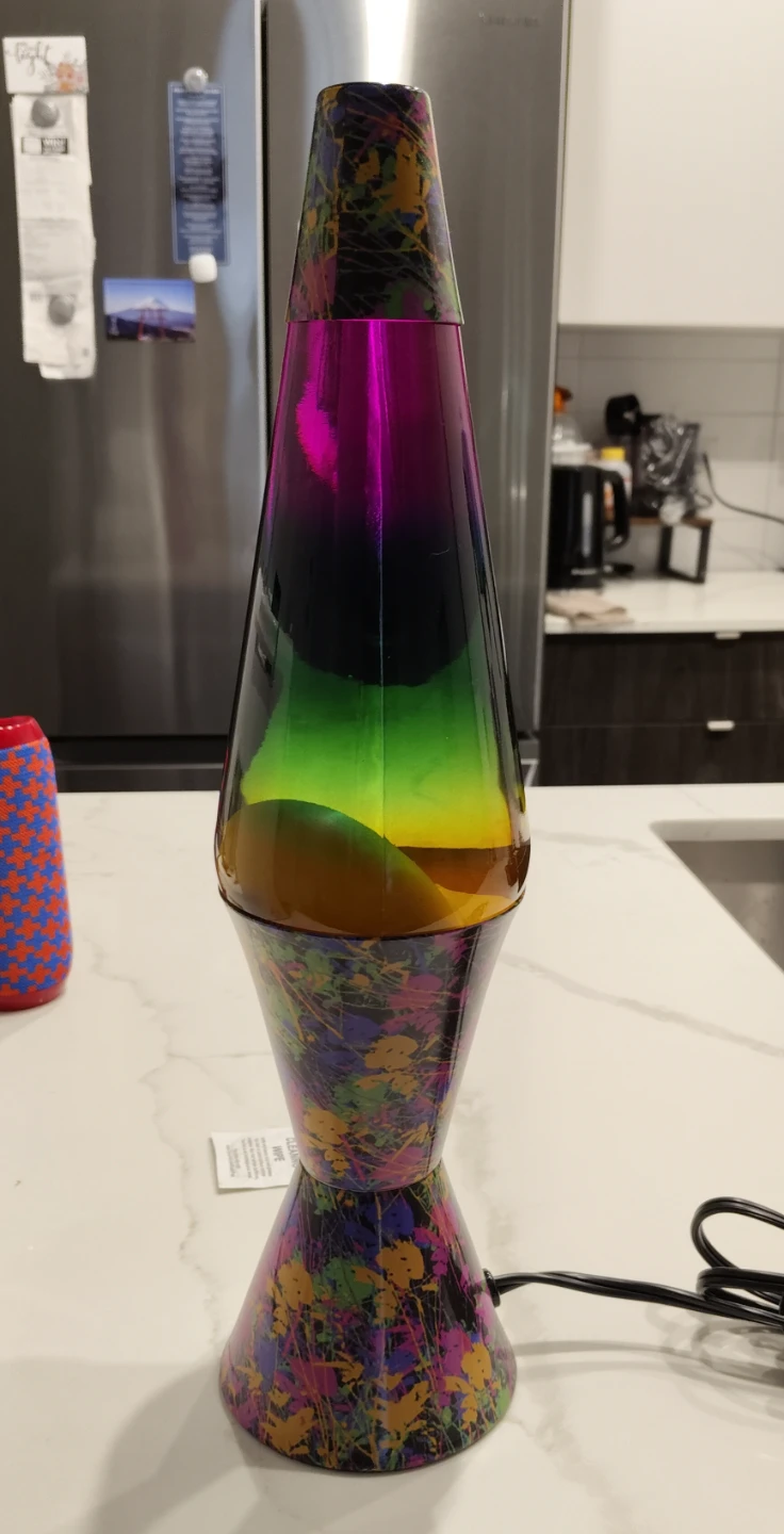 Rainbow Lava Lamp