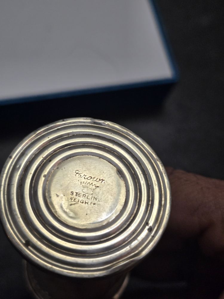 Crown Sterling Silver Shaker - photo 2