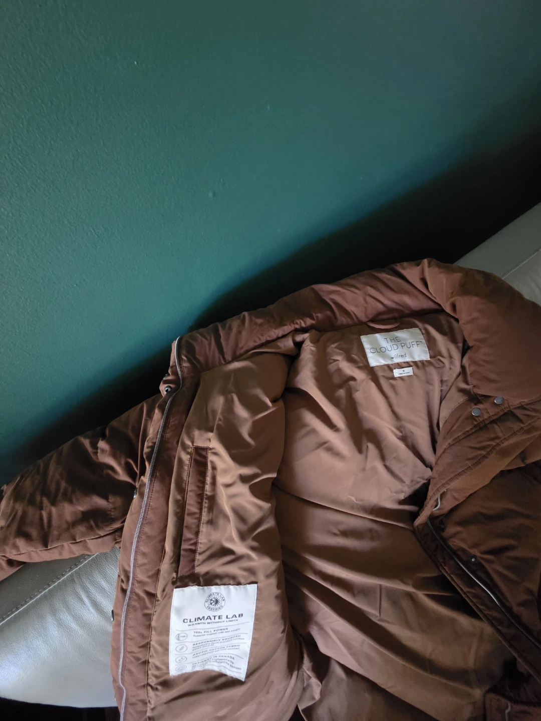 Wilfred the " CLOUD PUFF "  strong, magnetic closure winter coat - photo 2