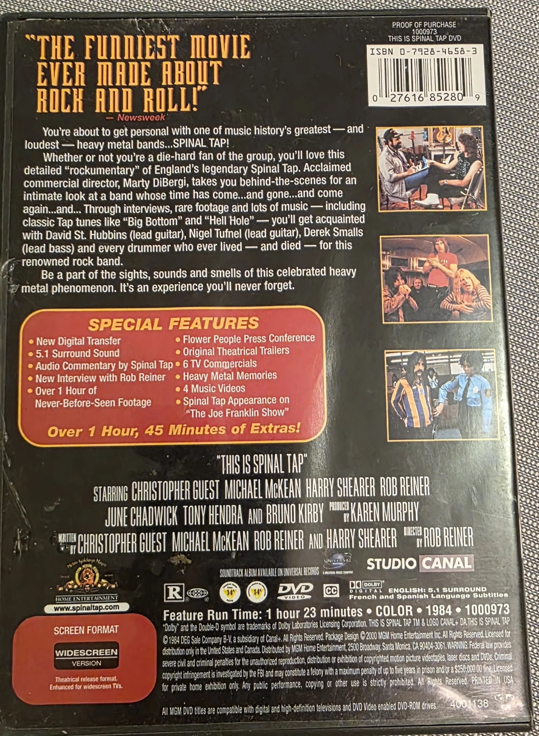 This Is Spinal Tap Special Edition DVD - photo 3