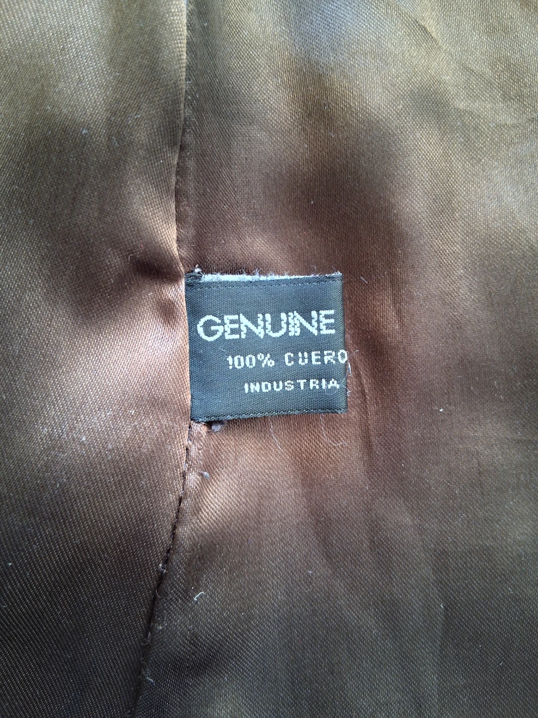 Genuine Leather Trench Coat, Women Sz S/M - photo 5