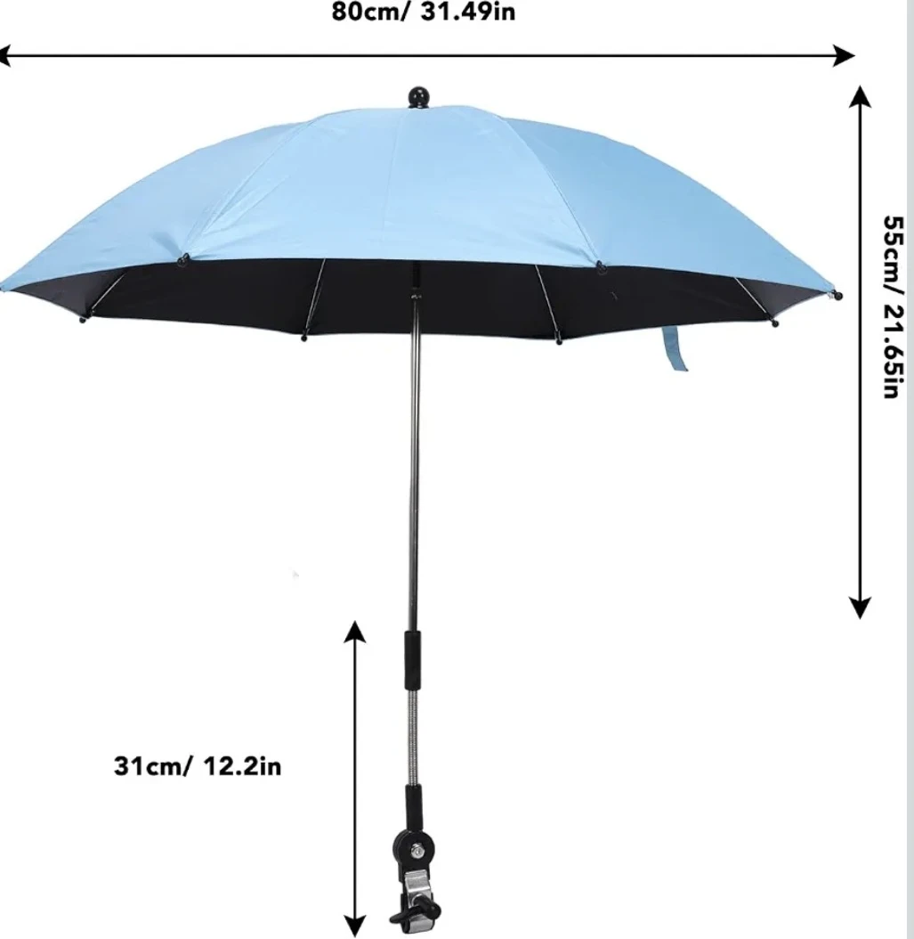 Universal Adjustable Parasol Umbrella Versatile clamp - photo 5