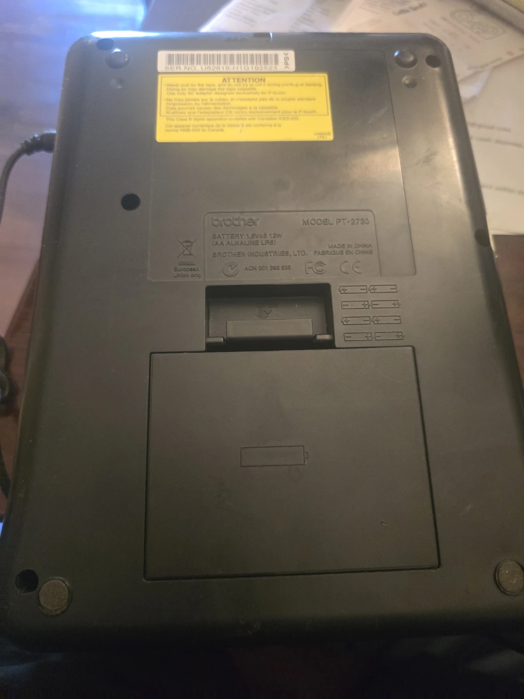 Brother P-touch 2730 Label Maker - photo 2