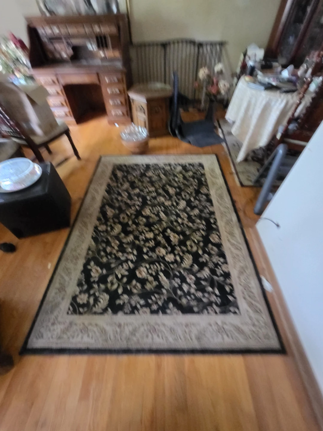 Floral Area Rug Set