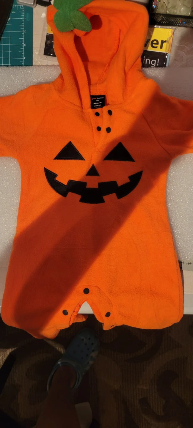 Baby Pumpkin Costume 0-6 months