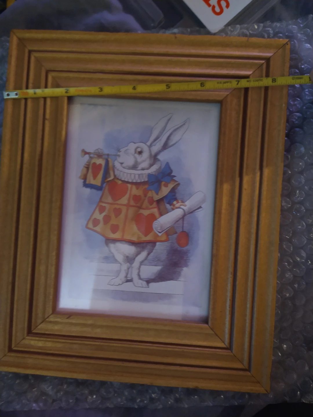Alice in Wonderland White Rabbit Framed Print - photo 2