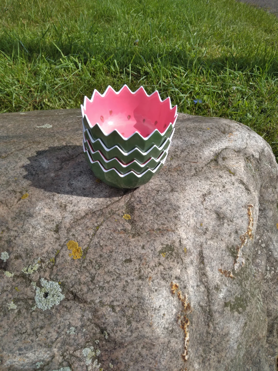 Set of 4 Watermelon-Themed Bowls - photo 4