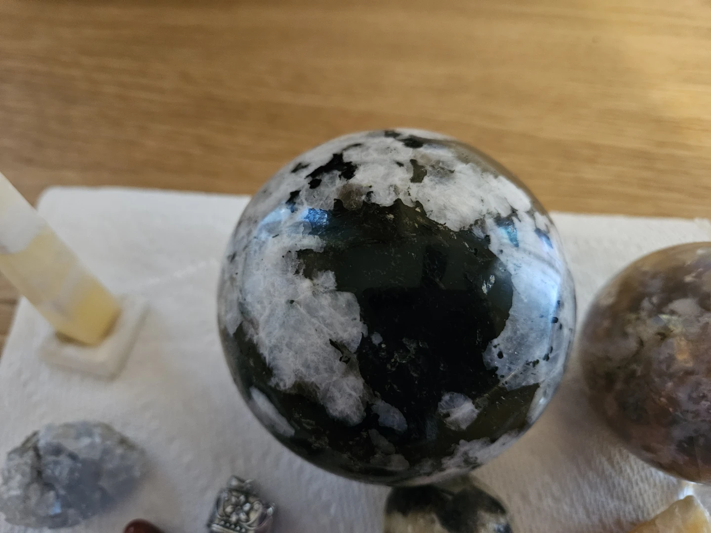 Mixed lot spheres and clusters stones - photo 2