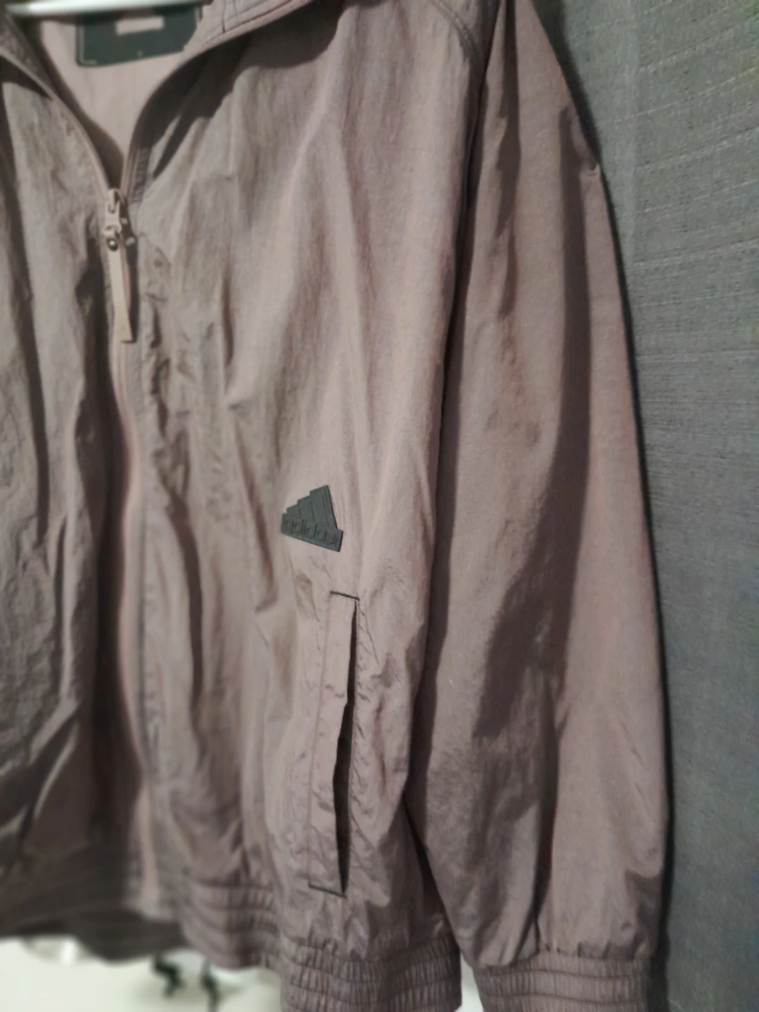Adidas Track Jacket Purple Brown - photo 2