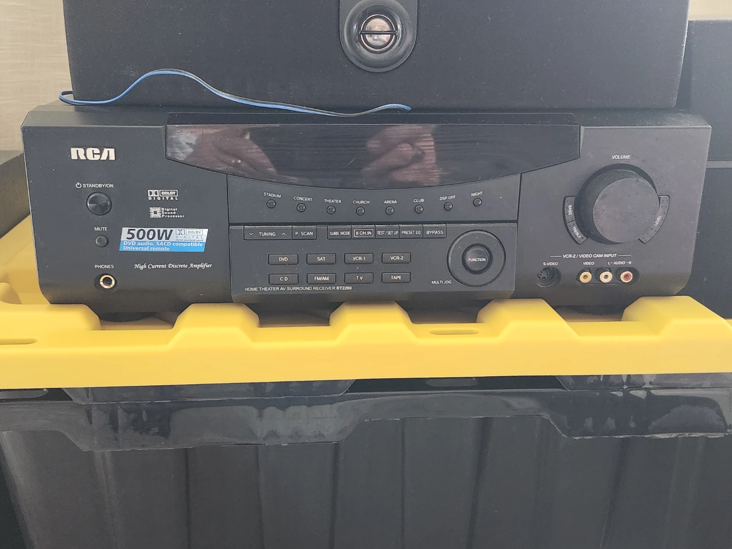 RCA RT2280 500W Home Theater AV Surround Receiver System - photo 4