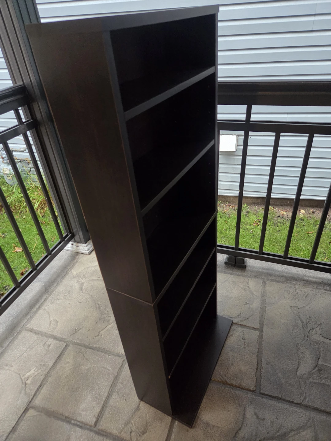 Tall Black Media Storage Tower - photo 2