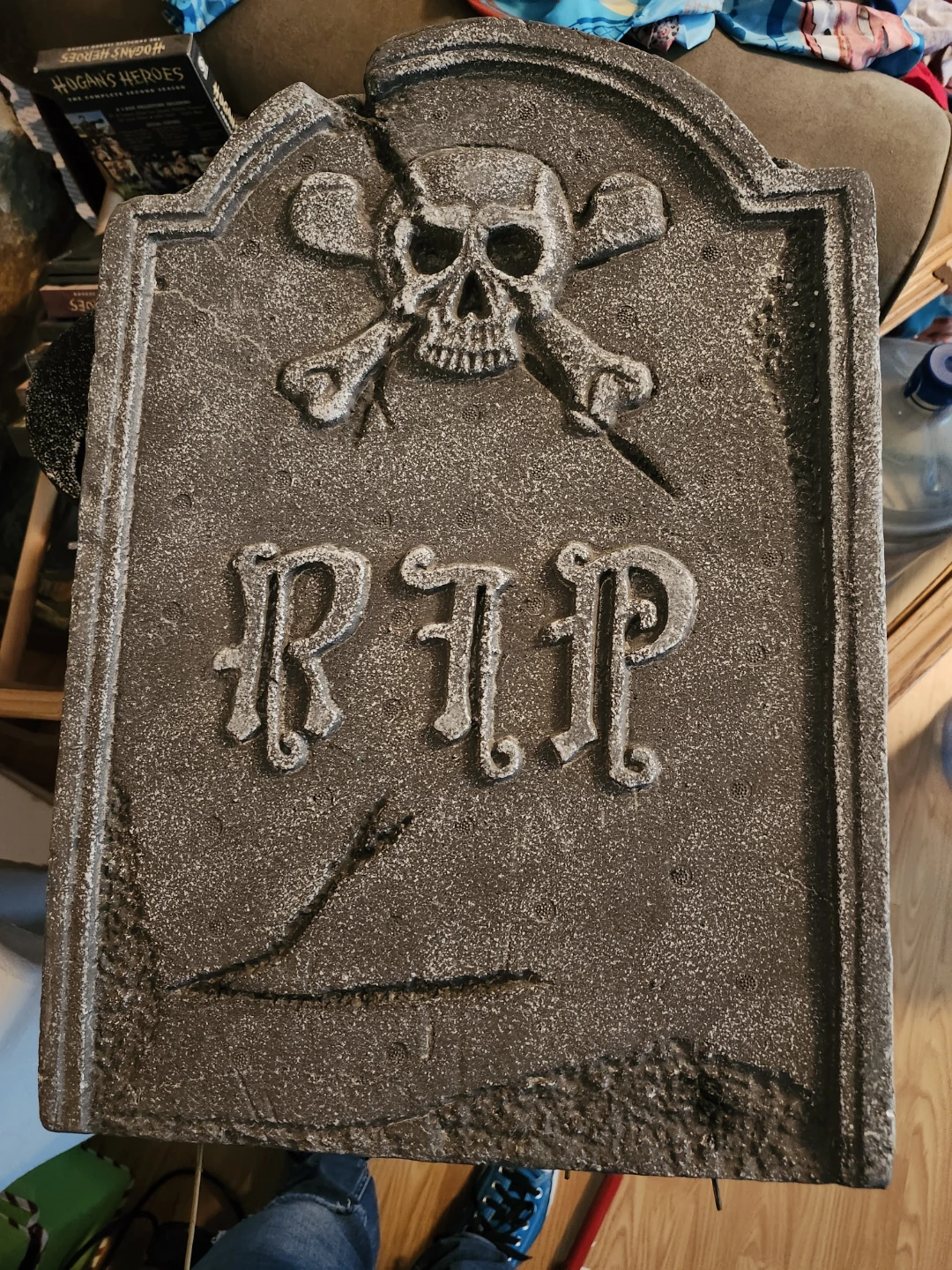 Set of 7 Halloween Tombstone Decorations - photo 2
