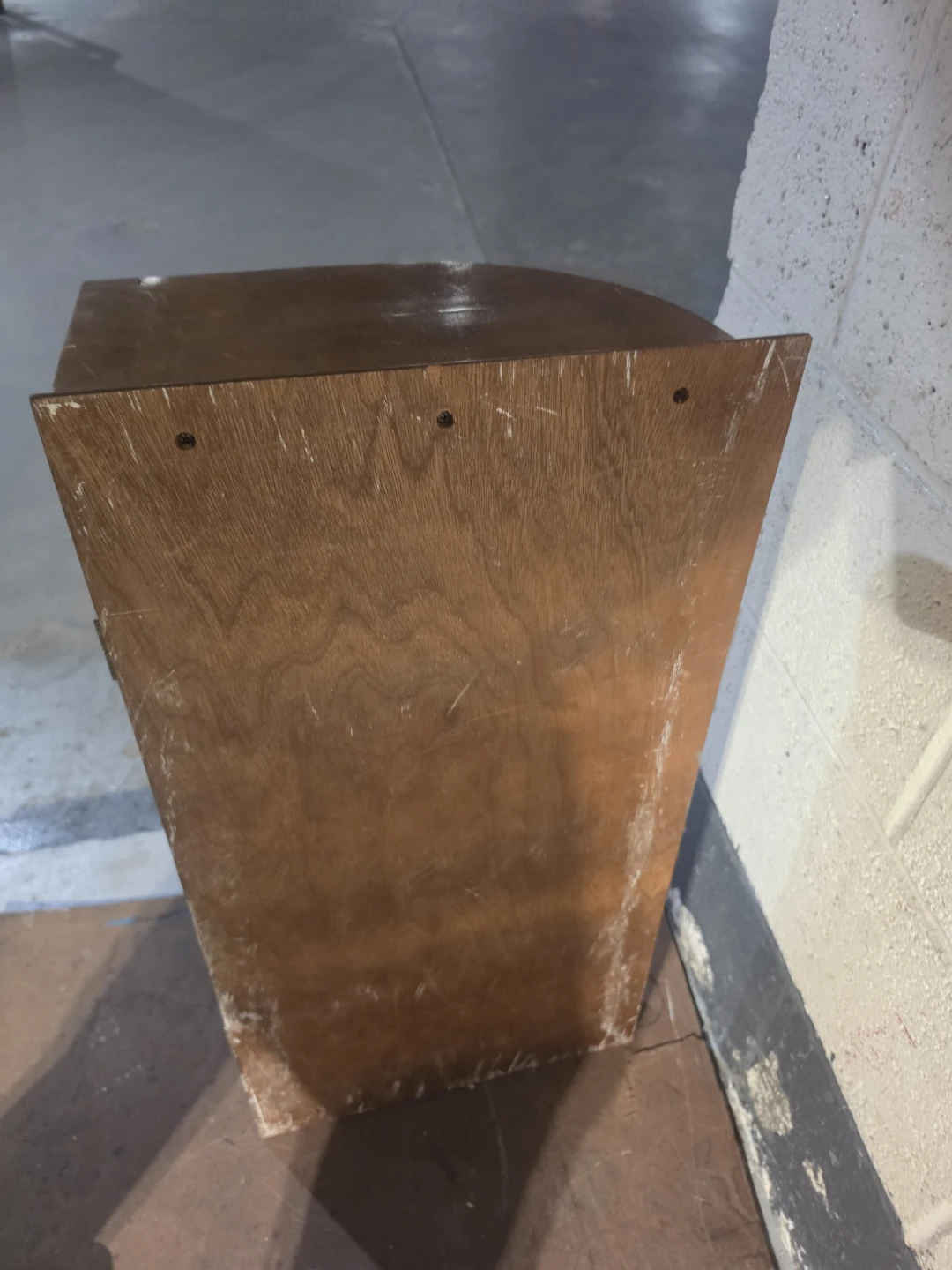 Wooden Wall-Mounted Curio Display Case - photo 4