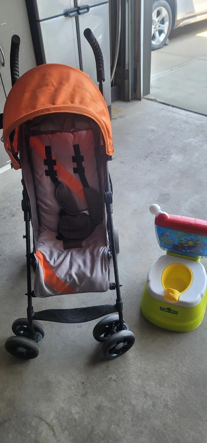 Summer Infant 3Dlite Stroller and Sesame Street Potty