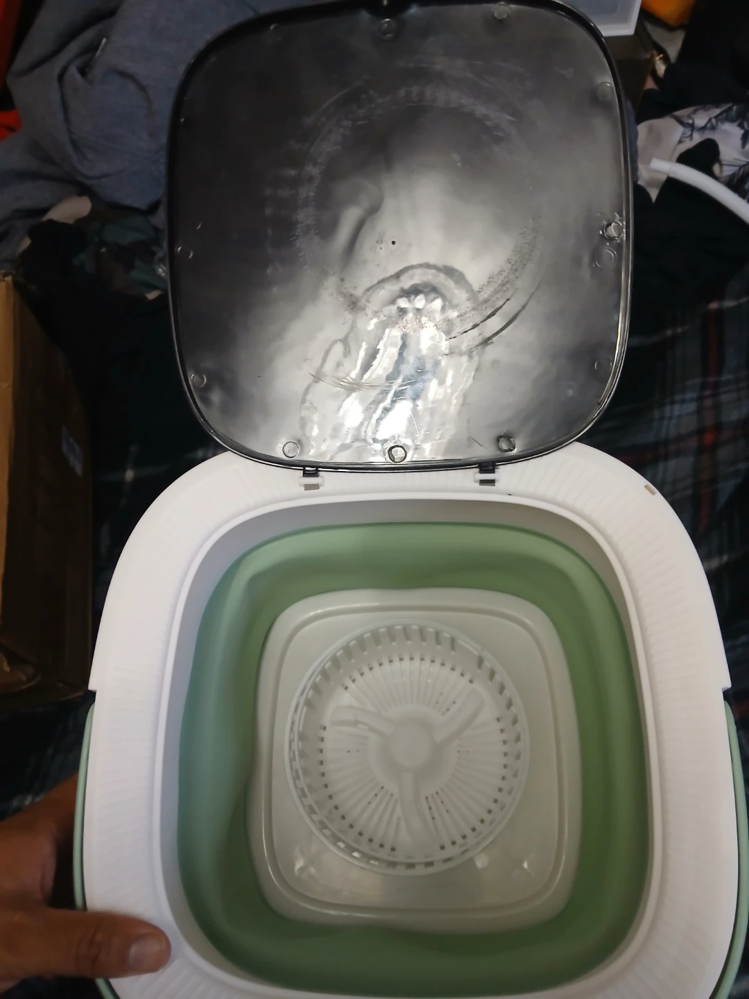 Portable Collapsible Mini Washing Machine - photo 3