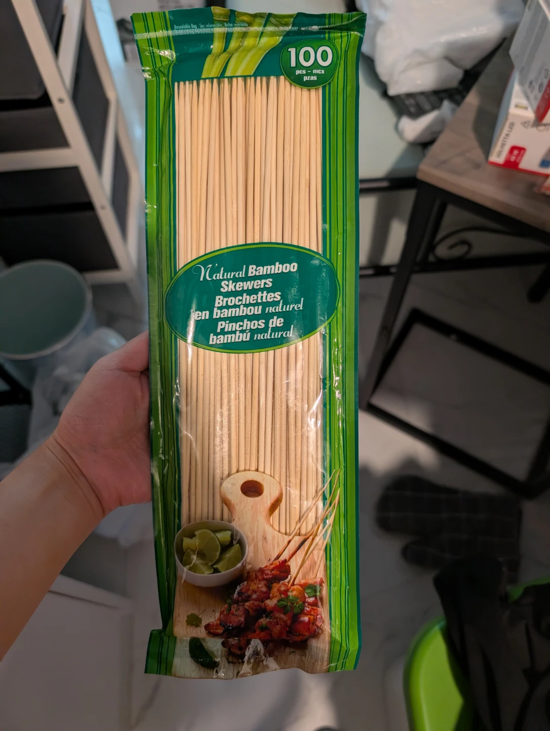 Shower caddy, lazy Susan, straw,  bamboo skewers, calendar - photo 5