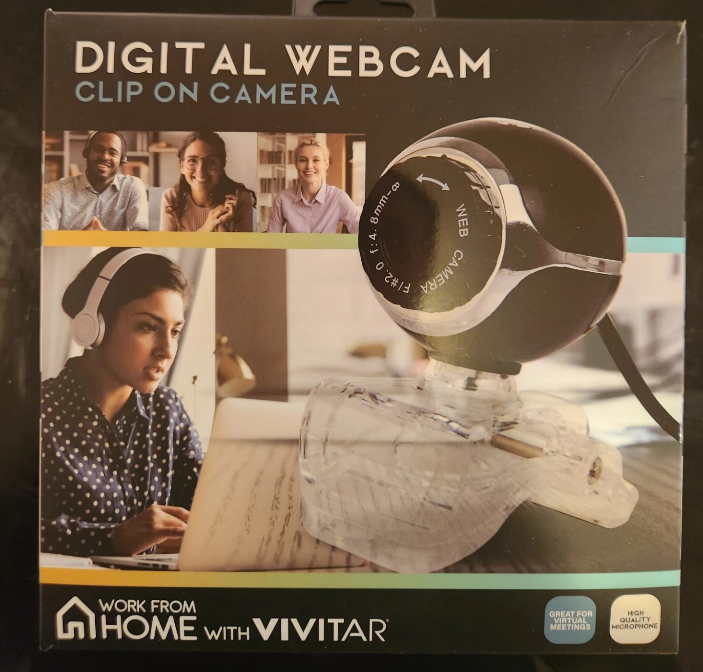 Clip on Webcam Camera