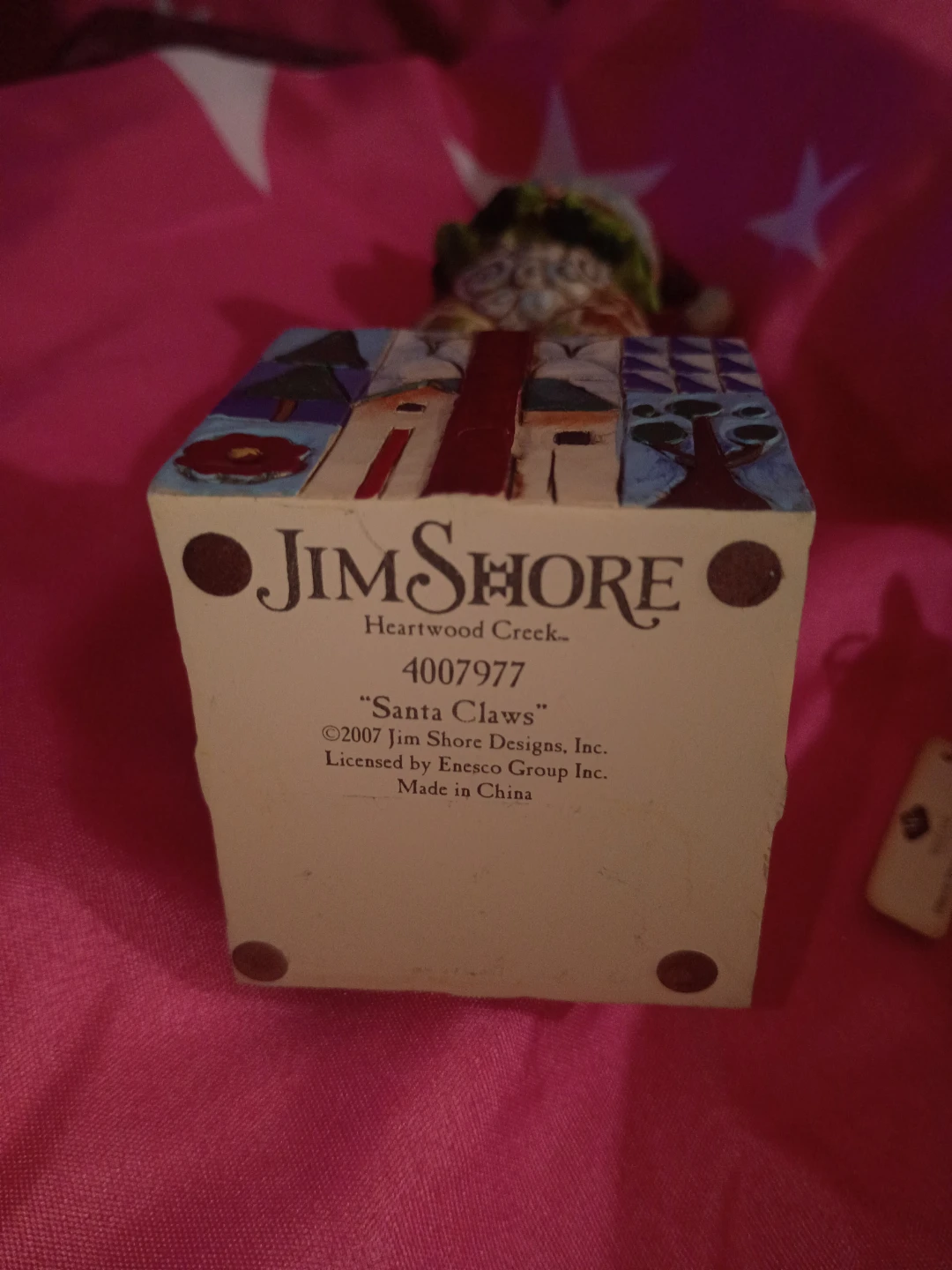 Jim Shore Heartwood Creek Santa Claws Cat Figurine - photo 4