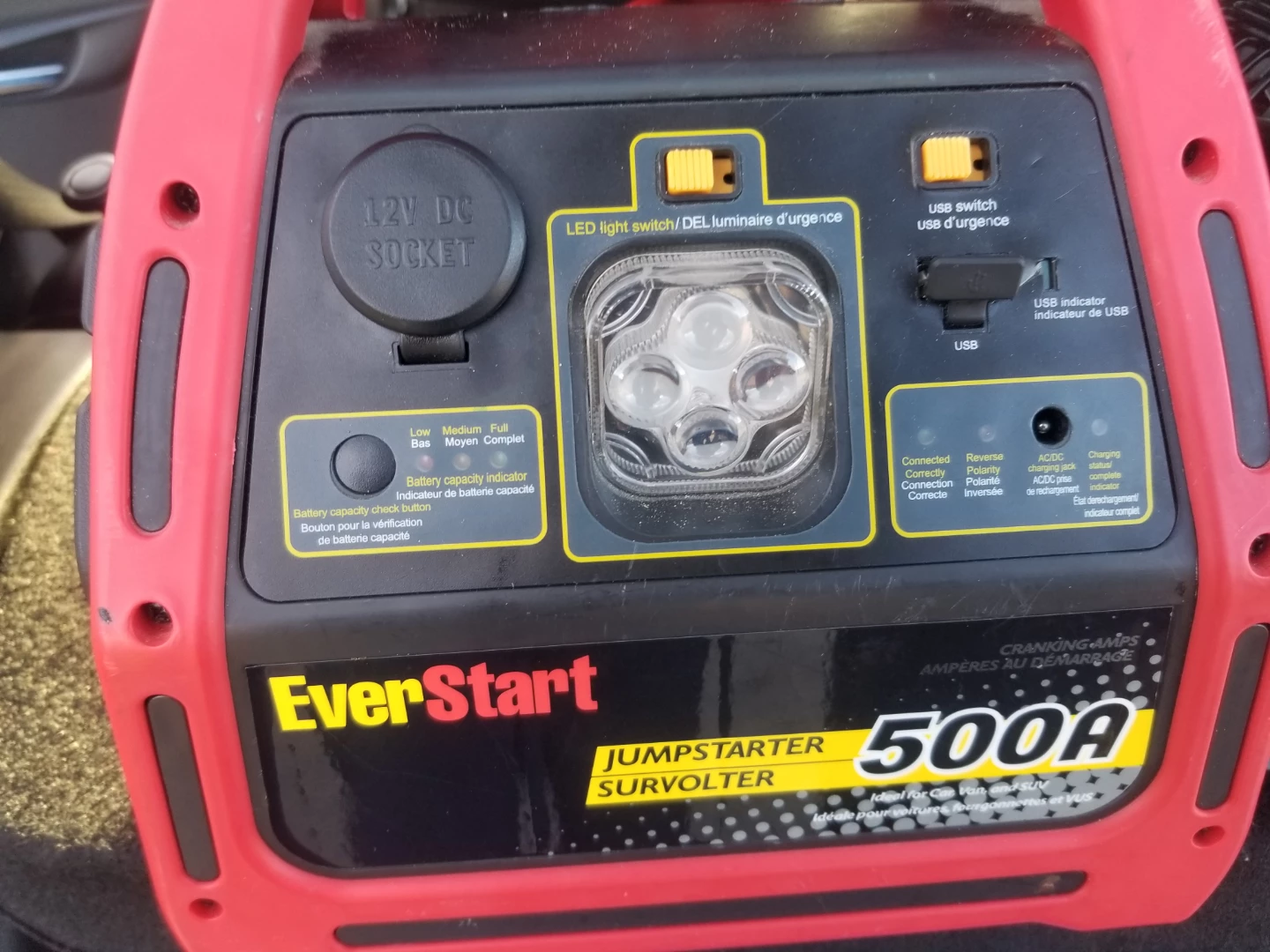 EverStart 500A Jump Starter