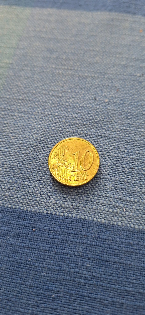 2004 Irish 10 Euro Cent Coin - photo 2