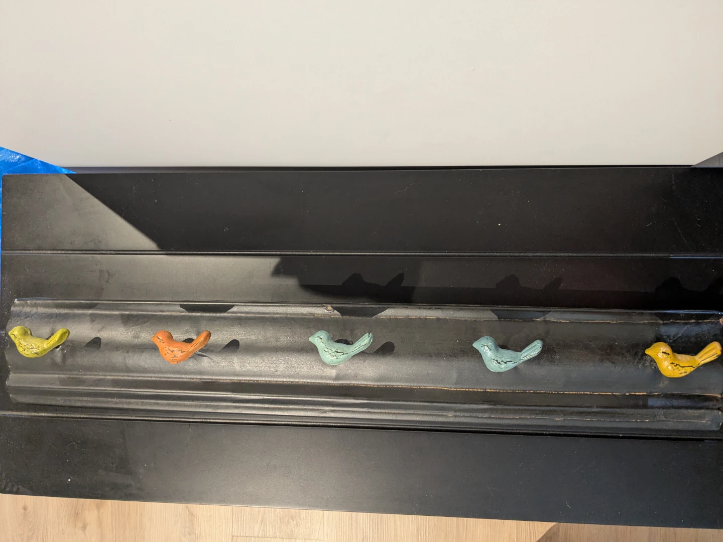 Wall Mounted Bird Coat Rack - photo 2