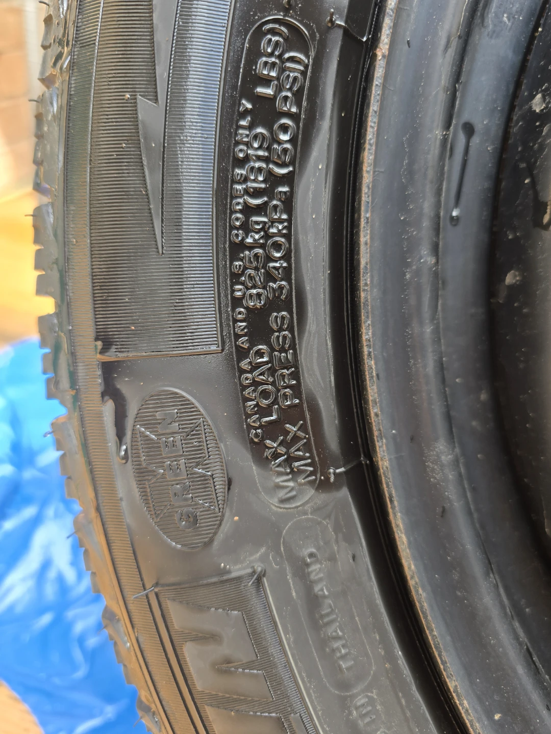 Set of 4 Michelin Green X Tires 235/50R18 - photo 3