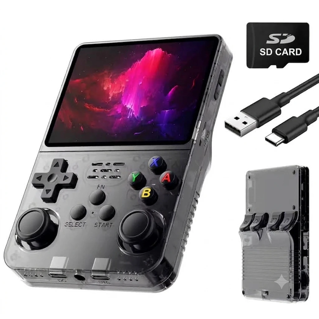 R36S Handheld Video Game Console