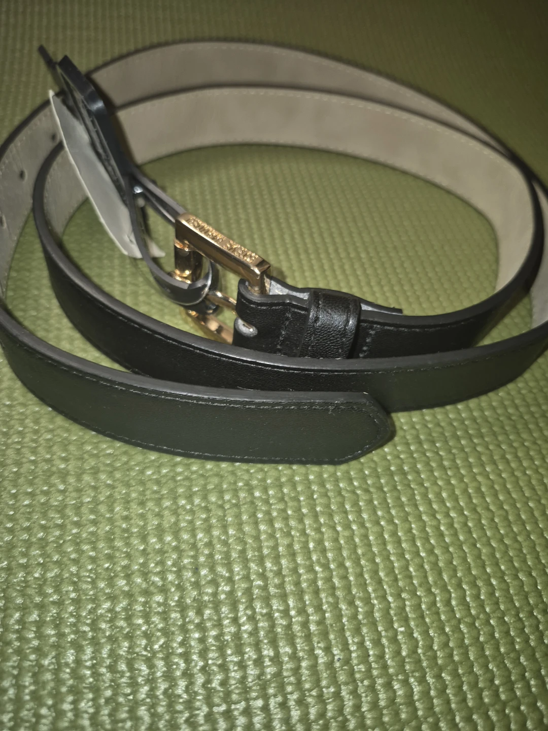 Steve Madden Black Belt