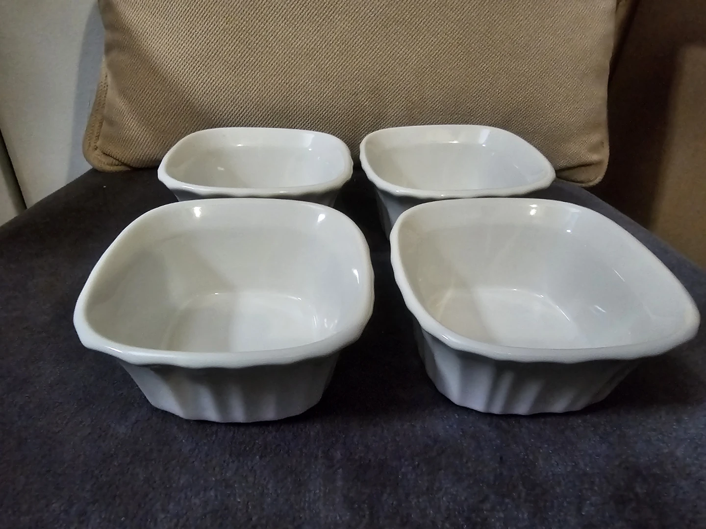 CorningWare French White Stoneware Ramekins (Set of 4) - photo 2