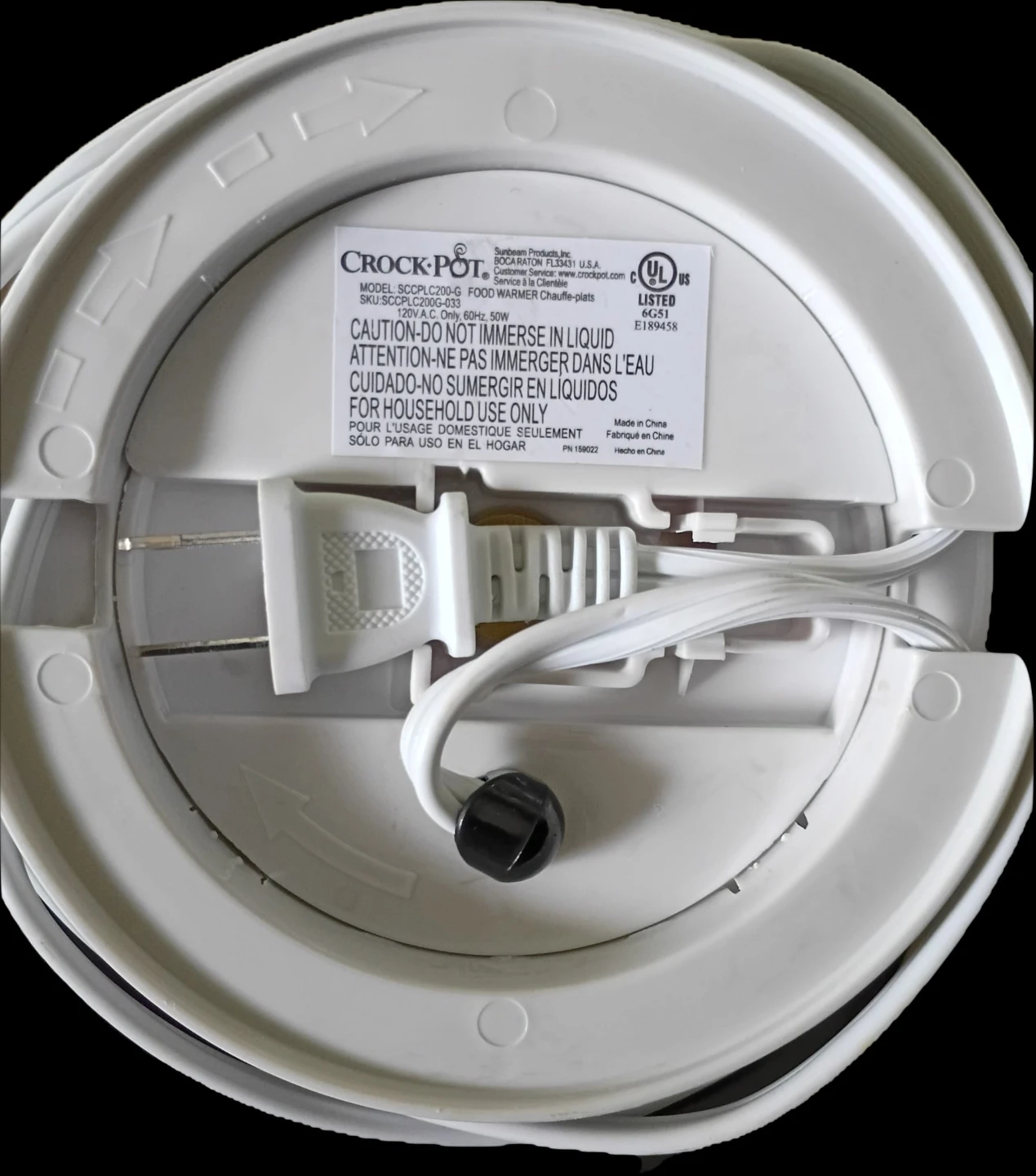 Crock-Pot Food Warmer SCCPLC200-G - photo 4