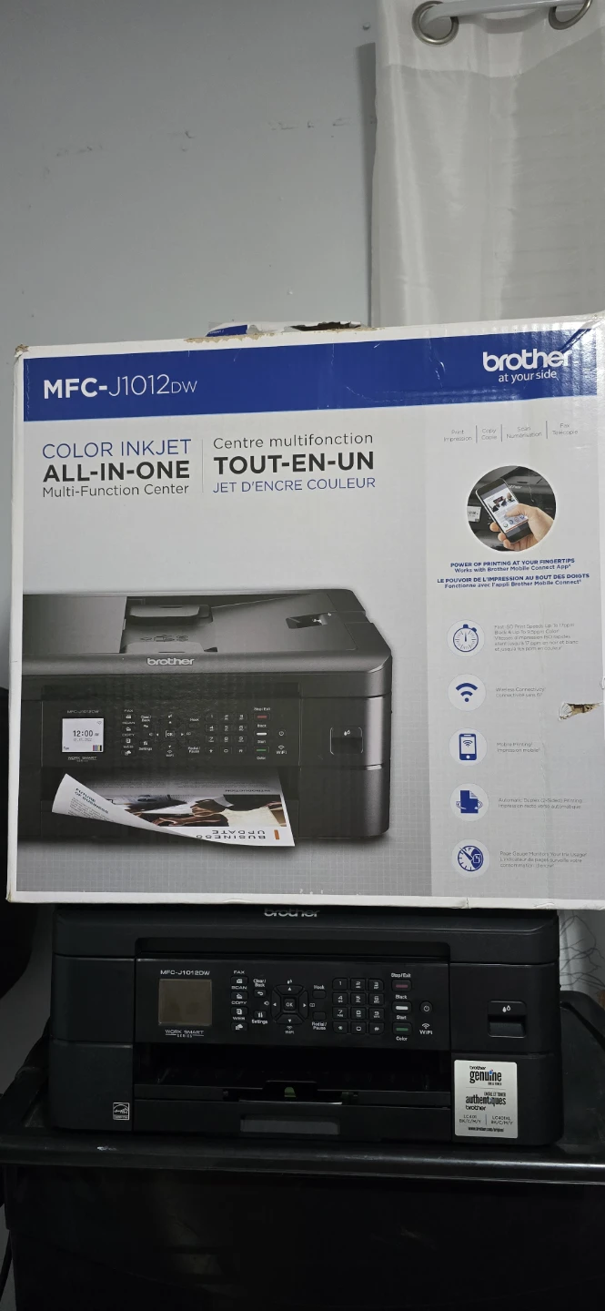 Brother MFC-J1012DW Colour Inkjet All-in-One Printer - photo 2
